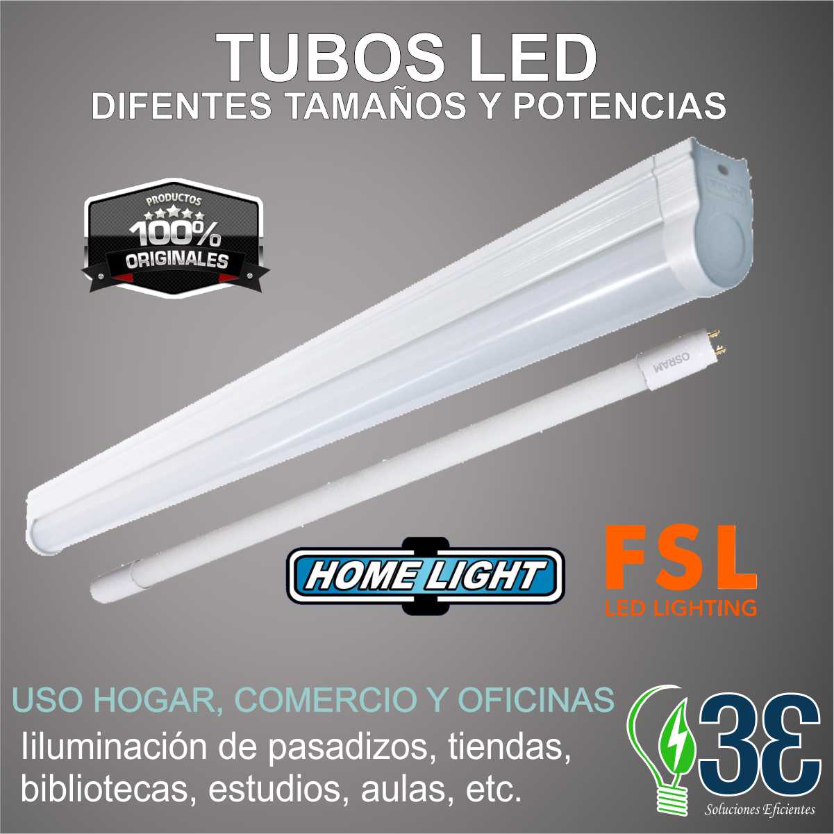 Tubos Led_Fluorescente Led